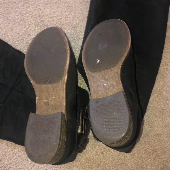 Steve Madden black Satirday boots - Picture 4 of 8